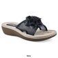 Womens Cliffs by White Mountain Chill Floral Wedge Sandals - image 11