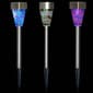 Northlight Seasonal Multi-Color Mosaic LED Markers - Set of 3 - image 3