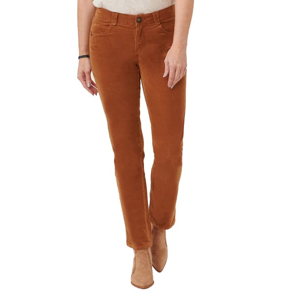 Womens Democracy ”Ab”solution® Straight Leg Corduroy Pants - Boscov's