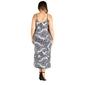 Plus Size 24/7 Comfort Apparel Spaghetti Strap Paisley Maxi Dress - image 2