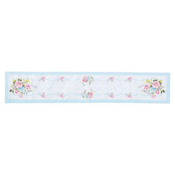 Threadmade Rose Cottage Engineered Table Runner