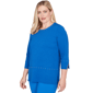 Plus Size Alfred Dunner Barcelona Jacquard Knit Blouse - image 3