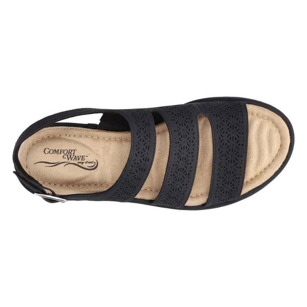 Womens Easy Street Link Comfort Platform Slingback Sandals