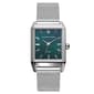 Mens Geoffrey Beene Genuine Diamond Teal Dial Watch - GBA0054SL - image 1