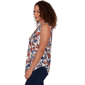 Womens Emaline Summer In The City Sleeveless Floral Blouse - image 4