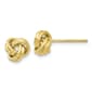 Gold Classics(tm) 10kt. Love Knot Post Earrings - image 1