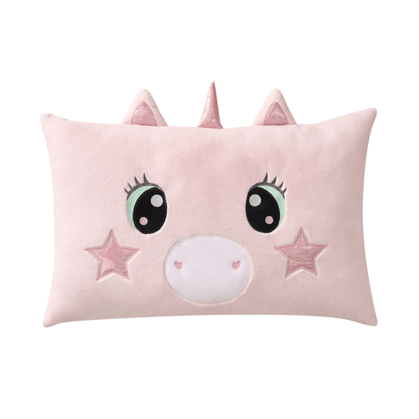 Olivia & Finn Pink Unicorn Kids Decorative Body Pillow