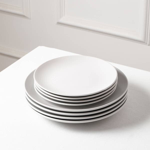 Earth & Clay Mia 12-Piece Stoneware Dinnerware Set