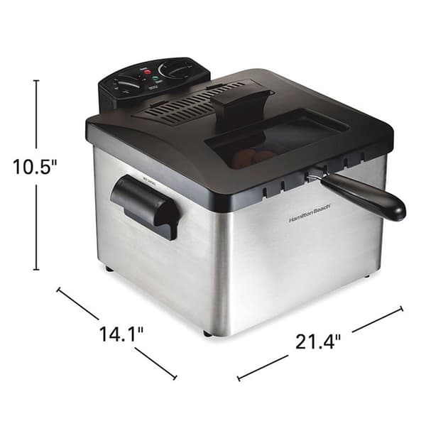 Hamilton Beach&#174; Professional-Style XL12 Cup Deep Fryer
