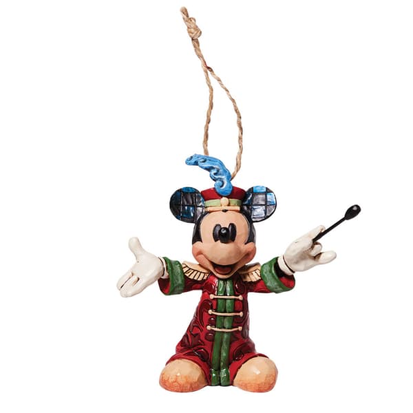Jim Shore Disney Traditions Mickey Ornaments - Set of 4