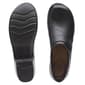 Womens Clarks&#174; Angie Pearl Black Leather Loafers - image 5