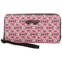Womens Ed Hardy Anita Zip-Around Wallet
