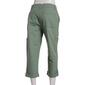 Womens Gloria Vanderbilt Solid Utility Cargo Capri Pants - image 2