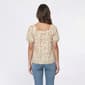Womens Angels Forever Young Bruna Puff Sleeve Floral Blouse - image 2