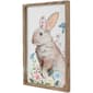 Northlight Seasonal Easter Bunny with Flowers Framed Wall Sign - image 4