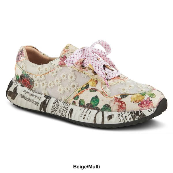 Womens L’Artiste by Spring Step Daisymae Lace-Up Fashion Sneakers