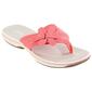 Womens Clarks(R) Cloudsteppers(tm) Brinkley Flora Flip Flops - image 1