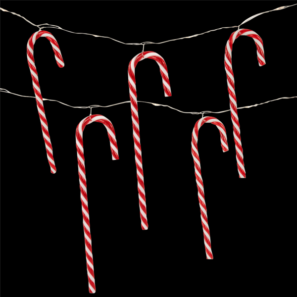Northlight 3ft. LED Micro Fairy Candy Cane Christmas Lights