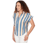 Petite Skye’s the Limit Summer Spice Striped Cap Sleeve Stripe B - image 3