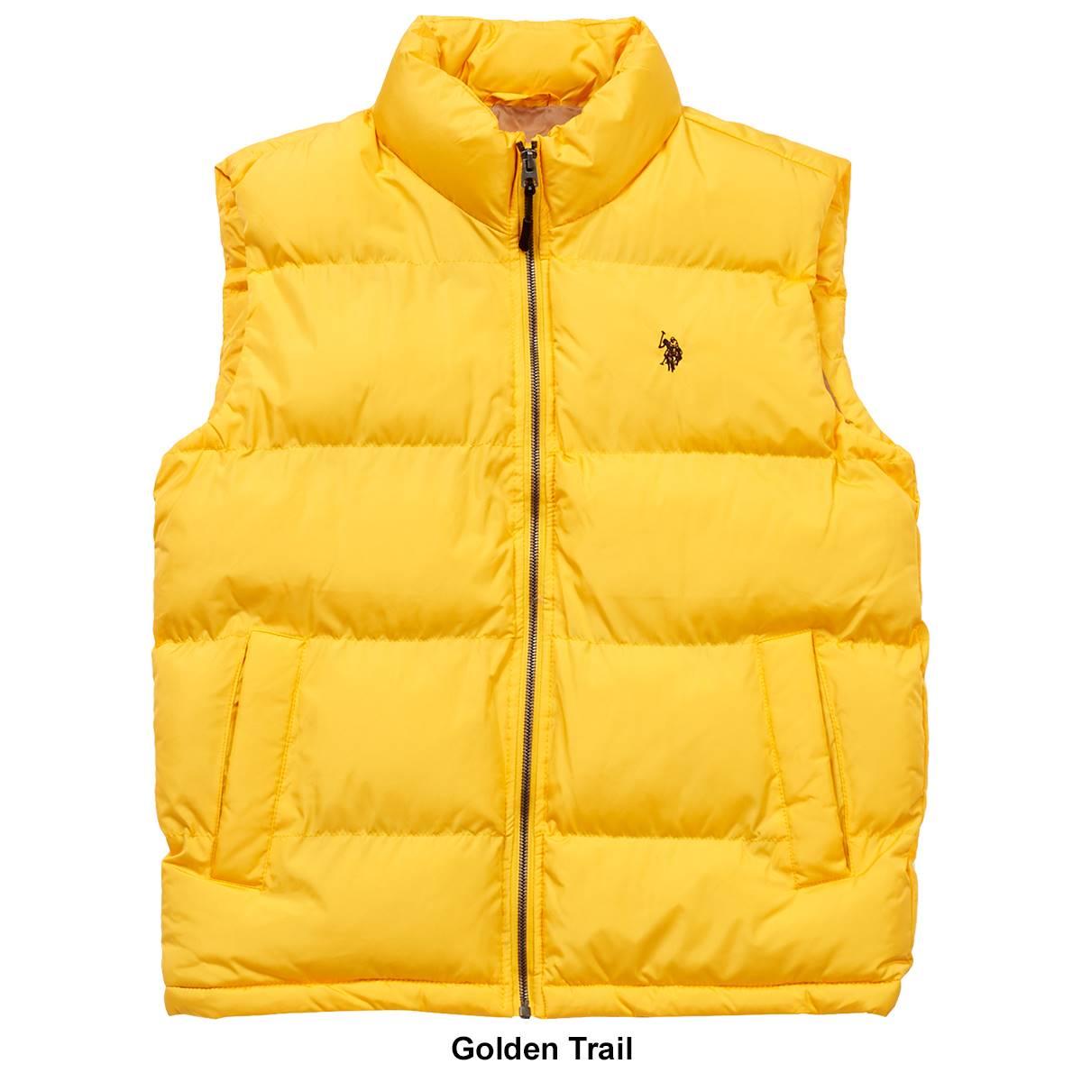 Mens U.S. Polo Assn.® Solid Signature Puffer Vest
