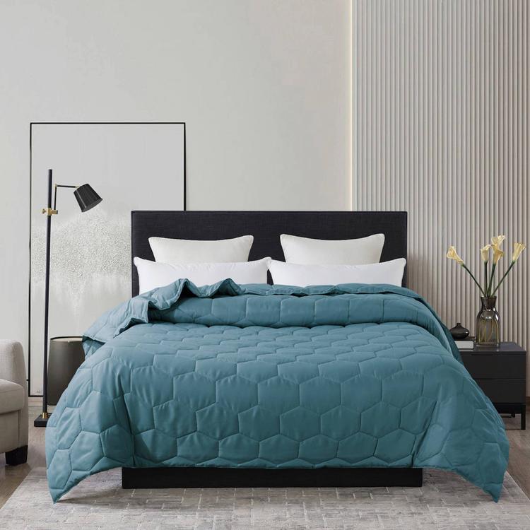St. James Home Honeycomb Stitch Down Alternative Blanket