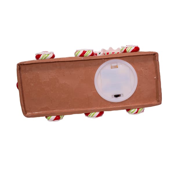 Kurt S. Adler 10.5in. LED Gingerbread Train House