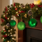 Northlight 12ct. Shatterproof 4-Finish Christmas Ball Ornaments - image 3
