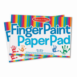 Melissa &amp; Doug(R) Finger Paint Paper Pad 2 pk. - 12x18