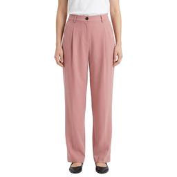 Womens One 5 One Solid Pleated Crepe High Rise Trouser
