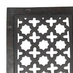 9th & Pike® Black Traditional Ornamental Wood Wall Decor