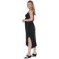 Womens MSK Sleeveless Tie Front Solid Challis Jumpsuit - image 4