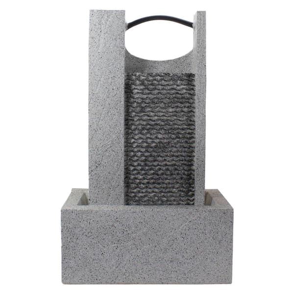 Northlight Seasonal 23in. Modern Style Rainfall Water Fountain