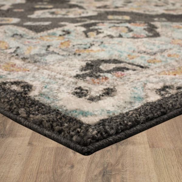 Mohawk Home Laughton Black Area Rug