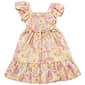 Girls (7-16) Jessica Simpson Short Sleeve Smocked Floral Dress - image 2