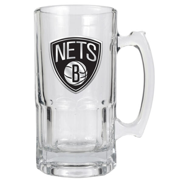 NBA Brooklyn Nets Glass Macho Mug - image 