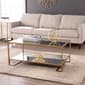 Southern Enterprises Horten Glass Coffee Table - image 1