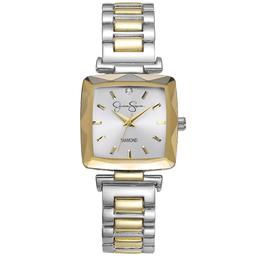 Womens Jessica Simpson Two-Tone Bracelet Watch - JSD0002TTG