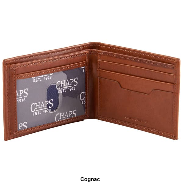 Mens Chaps Buff Oily Traveler Wallet