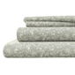 Freshfolds Winter Icy Bloom Flannel Sheet Set - image 1
