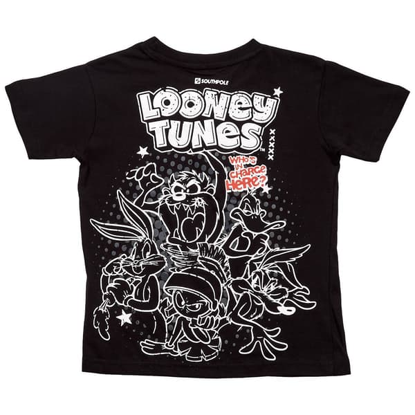 Boys (4-7) SOUTHPOLE® Looney Tunes Short Sleeve Tee - Black