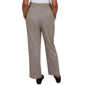 Petite Alfred Dunner Regent Street Herringbone Pants-Short Length - image 2
