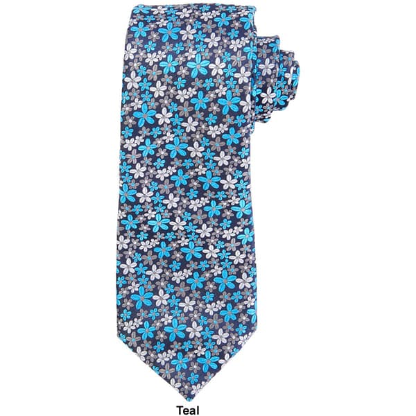 Mens John Henry Town Floral Tie