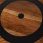 9th & Pike® Modern Brown Teak Wood Accent Table - image 6