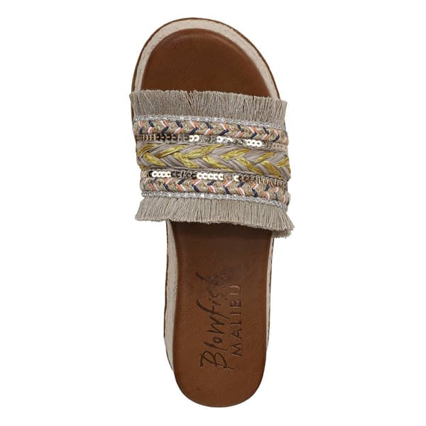 Womens Blowfish Malibu Miami Platform Espadrille Slide Sandals