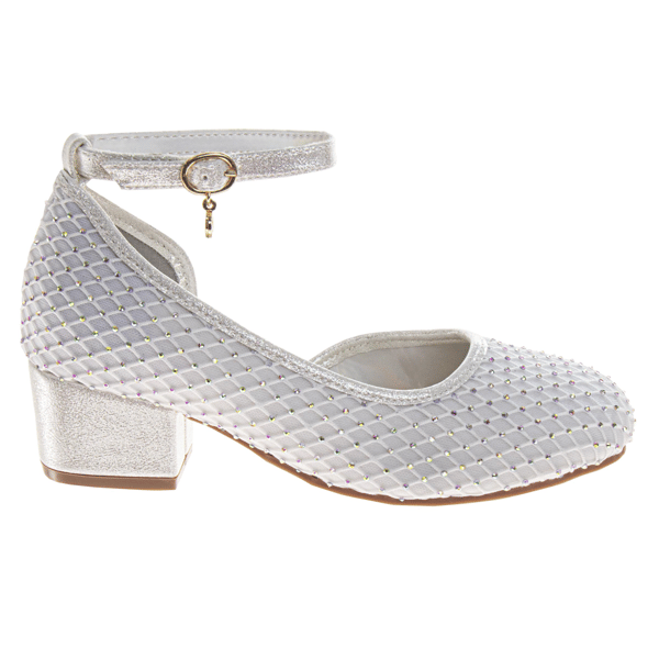 Little Girls Badgley Mischka® Rhinestone Dress Sandals