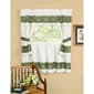 Achim Berkshire Embellished Cottage Kitchen Curtain Set - image 1
