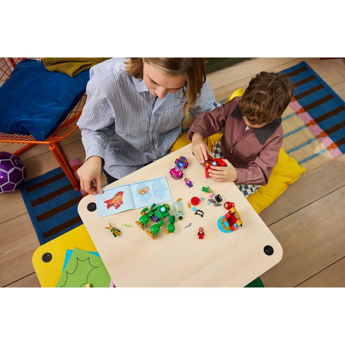 LEGO® Marvel Loki vs Team Iron Man Building Kit