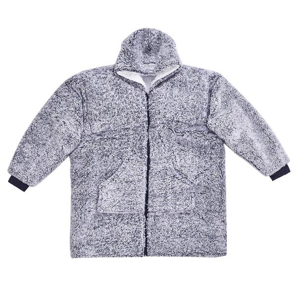 Sutton Home Weighted Blanket Teddy Sherpy Long Sleeve Jacket - image 
