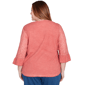 Plus Size Alfred Dunner El Paso Diamond Textured Spliced Blouse - image 2