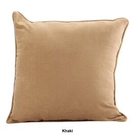 Smooth Suede Decorative Pillow - 18x18